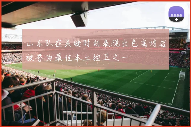 山东队在关键时刻表现出色高诗岩被誉为最佳本土控卫之一